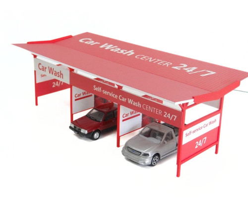 Kit diorama autolavaggio 43 - kit,