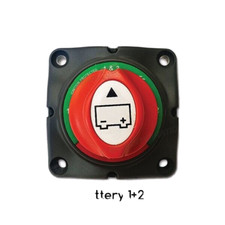 STB309 Selettore batteria con manopola 300A Stacca batteria Nautica Barca Camper