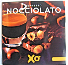 LOCANDINA PUBBLICITARIA LATTA CAFFE ESPRESSO NOCCIOLATO XELECTO-CAFFE MOLINARI