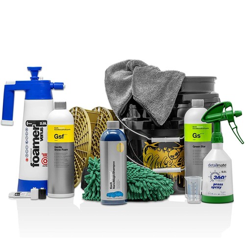 Kit cura lavaggio auto