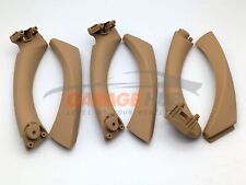 SET 3 MANIGLIE effetto pelle per BMW Serie 3 E90 E91 E92 ->1 Ant. + 2 Posteriori