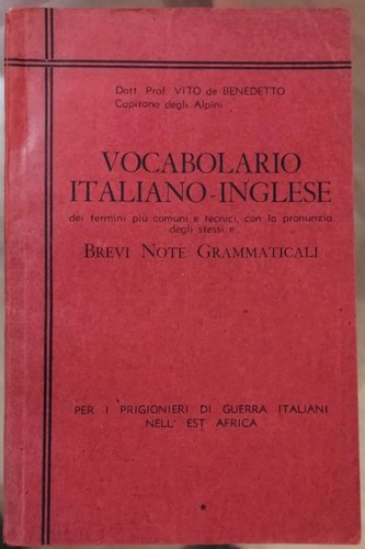 Vocabolario italiano inglese - vocabolario,