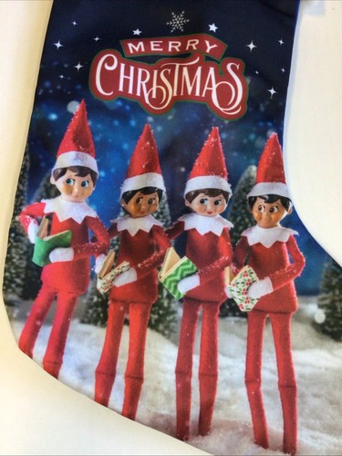 Calza buon natale - l'elfo, sullo