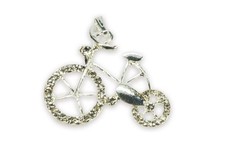 12 PZ Ciondolo con strass a