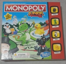 MONOPOLY JUNIOR - Il tuo primo Monopoly - 5+ (HASBRO GAMING) Pari Al Nuovo 
