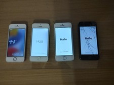 Lot of 4 Apple iPhones for