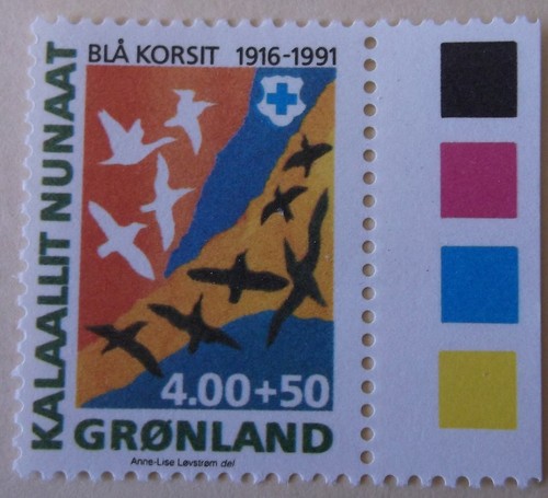 Francobollo groenlandia b15 - groenlandia,