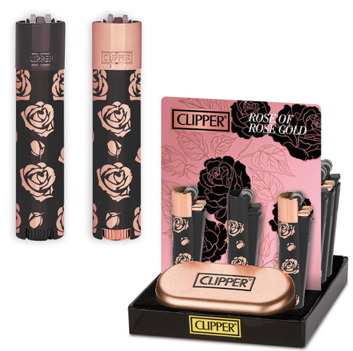 Clipper metal rose gold - rose, +
