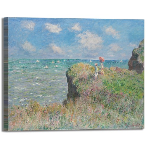 Monet passeggiata scogliera