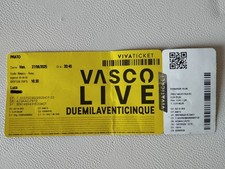 biglietto usato  Vasco Rossi