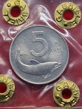 5 LIRE DEL 1951 FDC