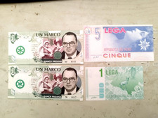 Lega Bord banconote 1 UN MARCO