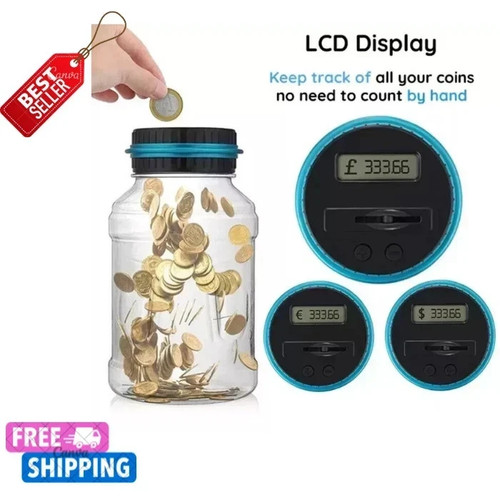 Electronic digital lcd coin - digital,