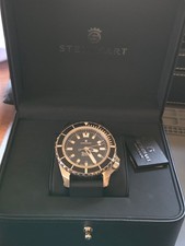Orologio subacqueo svizzero automatico Steinhart Triton 30 nero 45 mm