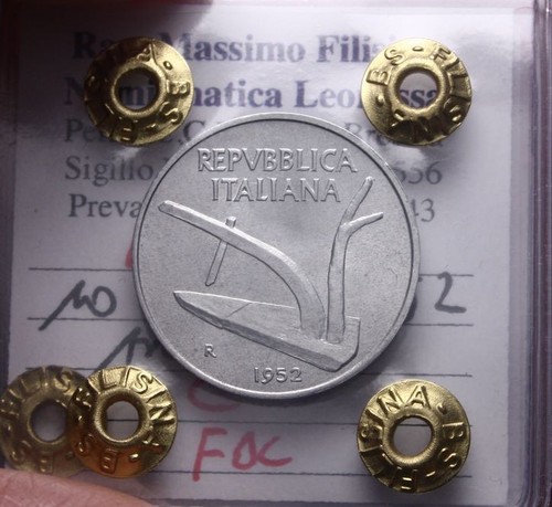 Italia lire spighe - 10,