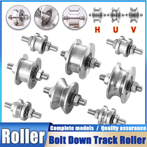 Groove wheels rollers - v, h