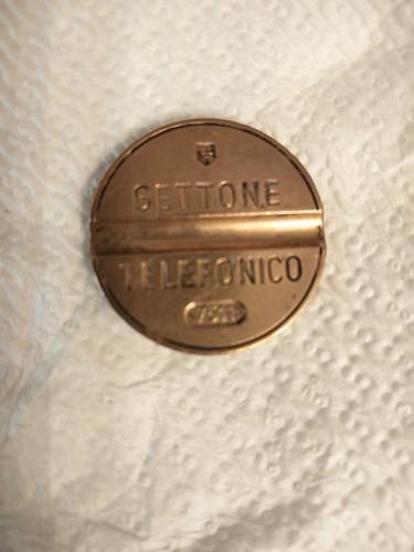 Gettone telefonico esm - gettone,