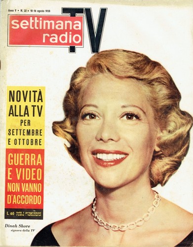 1958 dinah shore ernesto - 1958/32=dinah, shore=ernesto