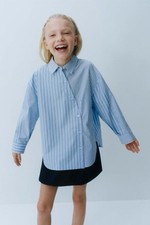 NWT ZARA GIRL CONTRAST STRIPE