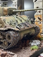 Diorama Sherman M4A3E8 "Fury"