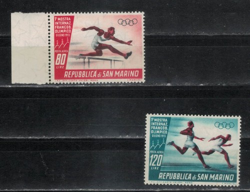 Francobollo olimpico san - francobollo,