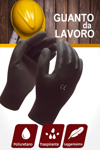 Paia guanti lavoro - 12,