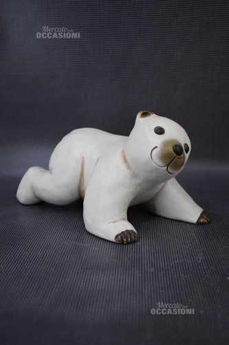 Thun white bear ceramic - bear, 20