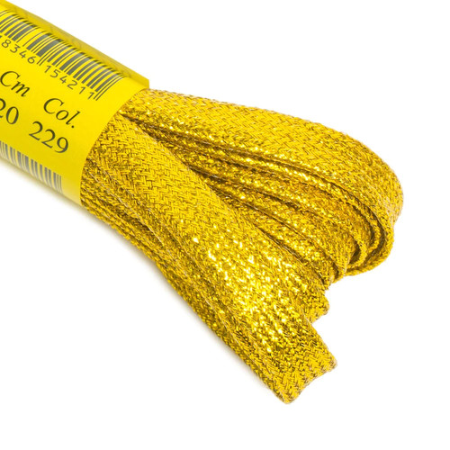 Lacci oro lucidolunghi 120cm - lacci,