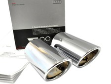 Terminale di Scarico Cromato