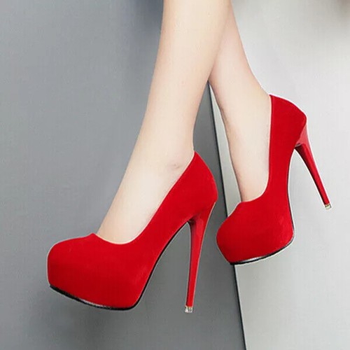 Scarpe decolte rosso - 12, cm