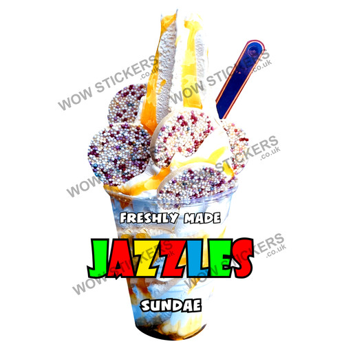 Adesivo furgone gelato - , jazzles
