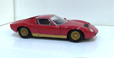 Modellino Lamborghini Miura P400 Mondo Motors rossa 1/24