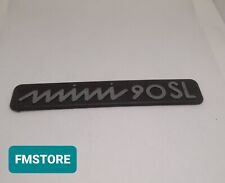INNOCENTI MINI 90 LOGO METALLO EMBLEMA FREGIO STEMMA SCRITTA TARGHETTA BADGE