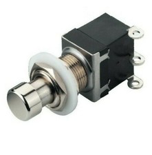 Deviatore a pedale doppio 3 poli in metallo per pedaliera effetti chitarra