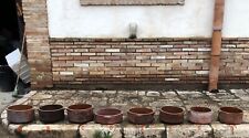 Antica grande pignatta casseruola pentola tegame in terracotta  argilla smaltata