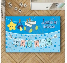 Tappeto da camera con Nome