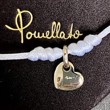 Pomellato Bracciale Ciondolo Cuore Oro Bianco 18kt 750 Raro Collezionismo Origin