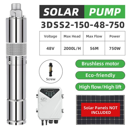 Kit pompa acqua solare vite - kit,
