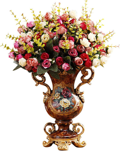 Elegante set vaso - , fiori