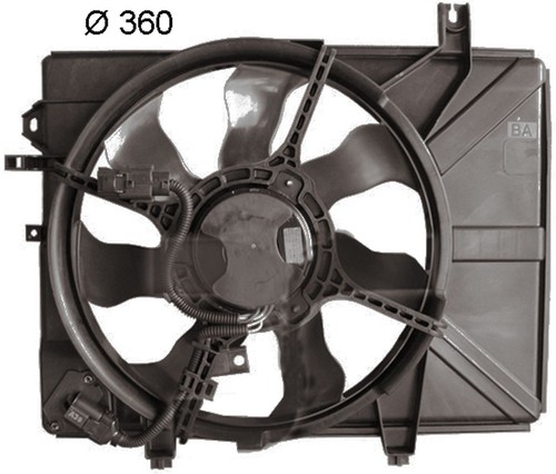 Ventola radiatore condensatore - ventola, radiatore/condensatore