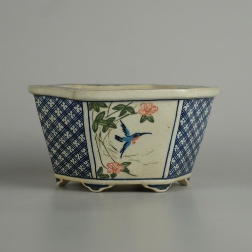 Vaso bonsai miyama esagonale - vaso,