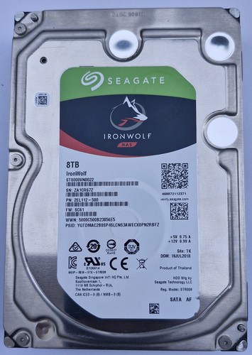 Hard disk seagate ironwolf - seagate,