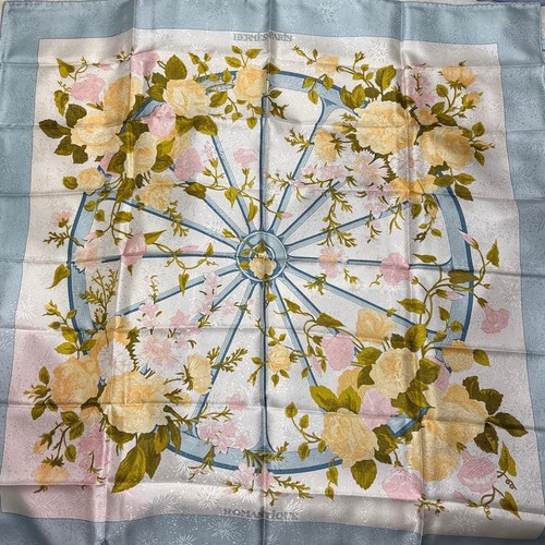 Hermes romantique silk scarf - silk,