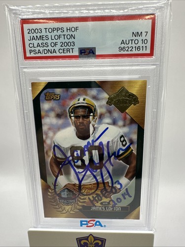 2003 topps hof james lofton - 2003,