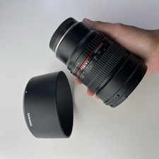 Samyang 85 mm F1.4 obiettivo asferico per Fujifilm attacco X - SY85M-FX