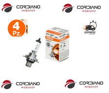 4 LAMPADINA LAMPADA ALOGENA H7