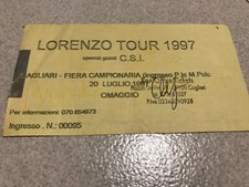 Ticket Biglietto Concerto