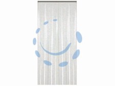 TENDA IN  PLASTICA  A STRISCE