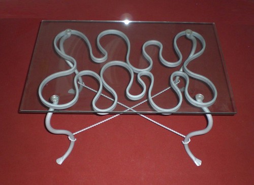 Tavolino design ferro battuto - tavolino,