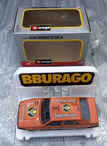 Bburago alfa romeo gruppo a - alfa, 75